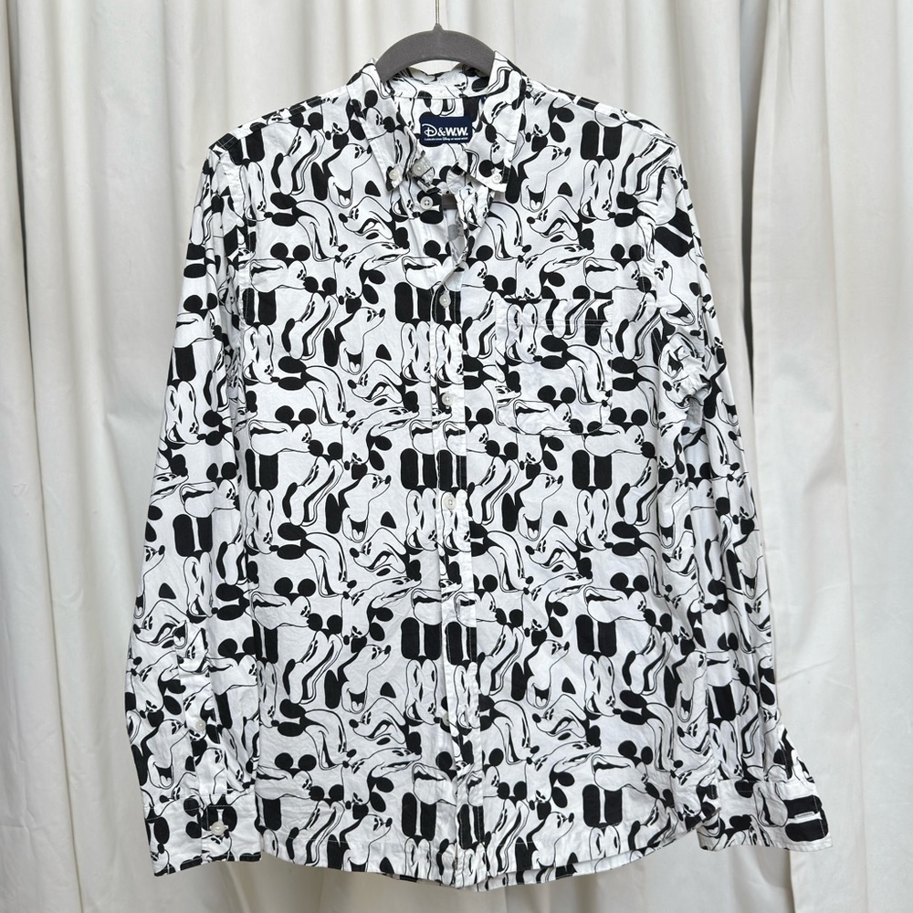 D&WW Disney WOOD WOOD Mickey Mouse Shirt AW144